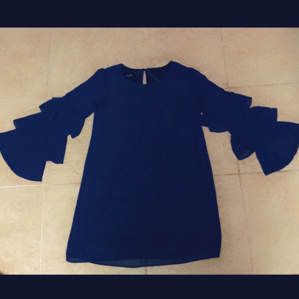 Navy blue dress